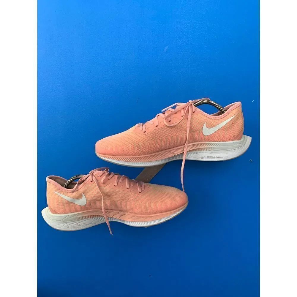 Nike Women's Zoom Pegasus Turbo 2 Pink Quartz Running Shoes AT8242-600 Size 12
